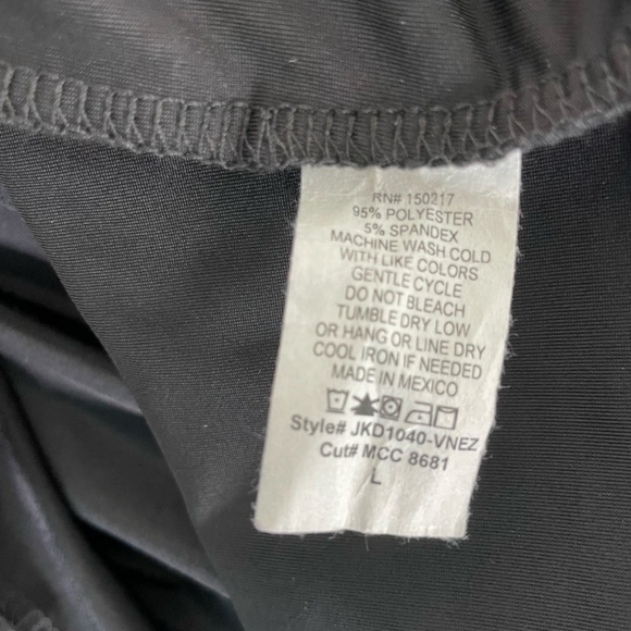 Vibe Short Sleeve Square Neck Bodycon LBD Large NWT - Picture 7 of 8